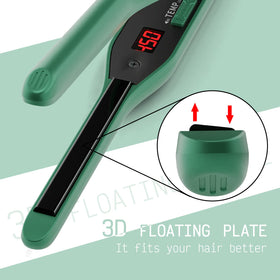 K&K compact travel-friendly iron with 360° swivel cord for easy use