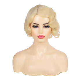 Kaneles wig side view showing soft texture and shine for daily styling.