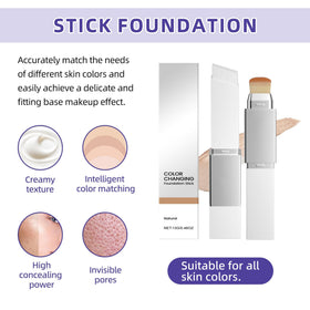 KANGBOMEI detachable brush reveals precise blending for targeted coverage.