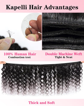 Kapelli Hair bundles last 6-12 months with proper care