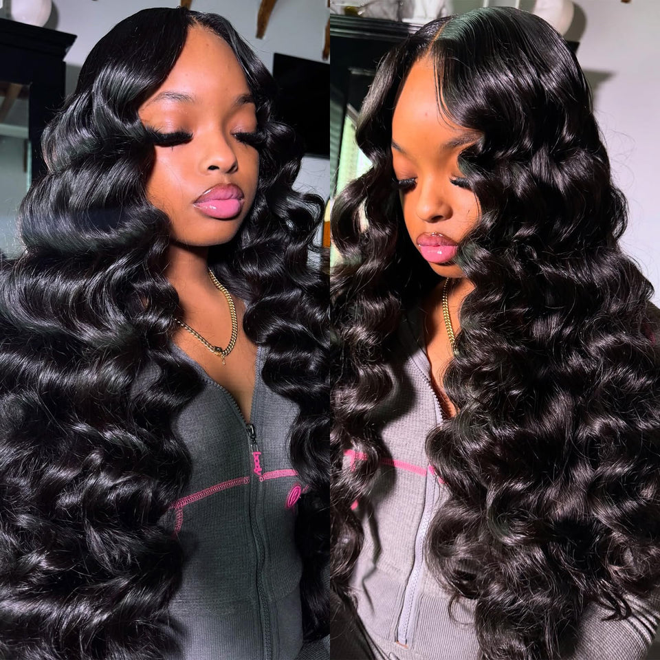 Kapelli Hair loose deep wave bundles with 5x5 closure for seamless scalp blends