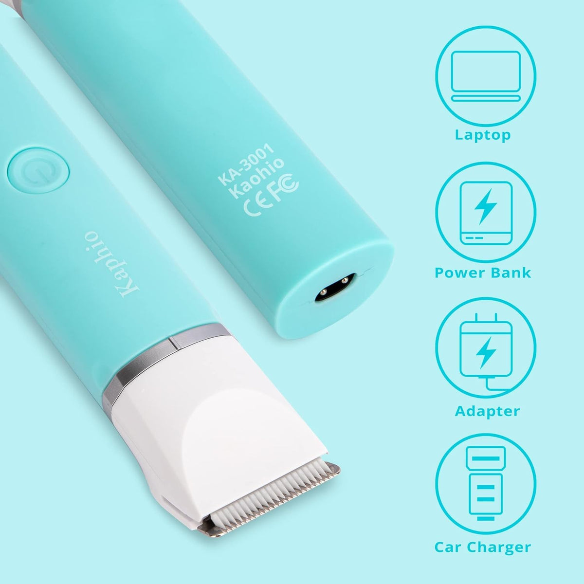 KAPHIO skin-gentle protective design reduces nicks