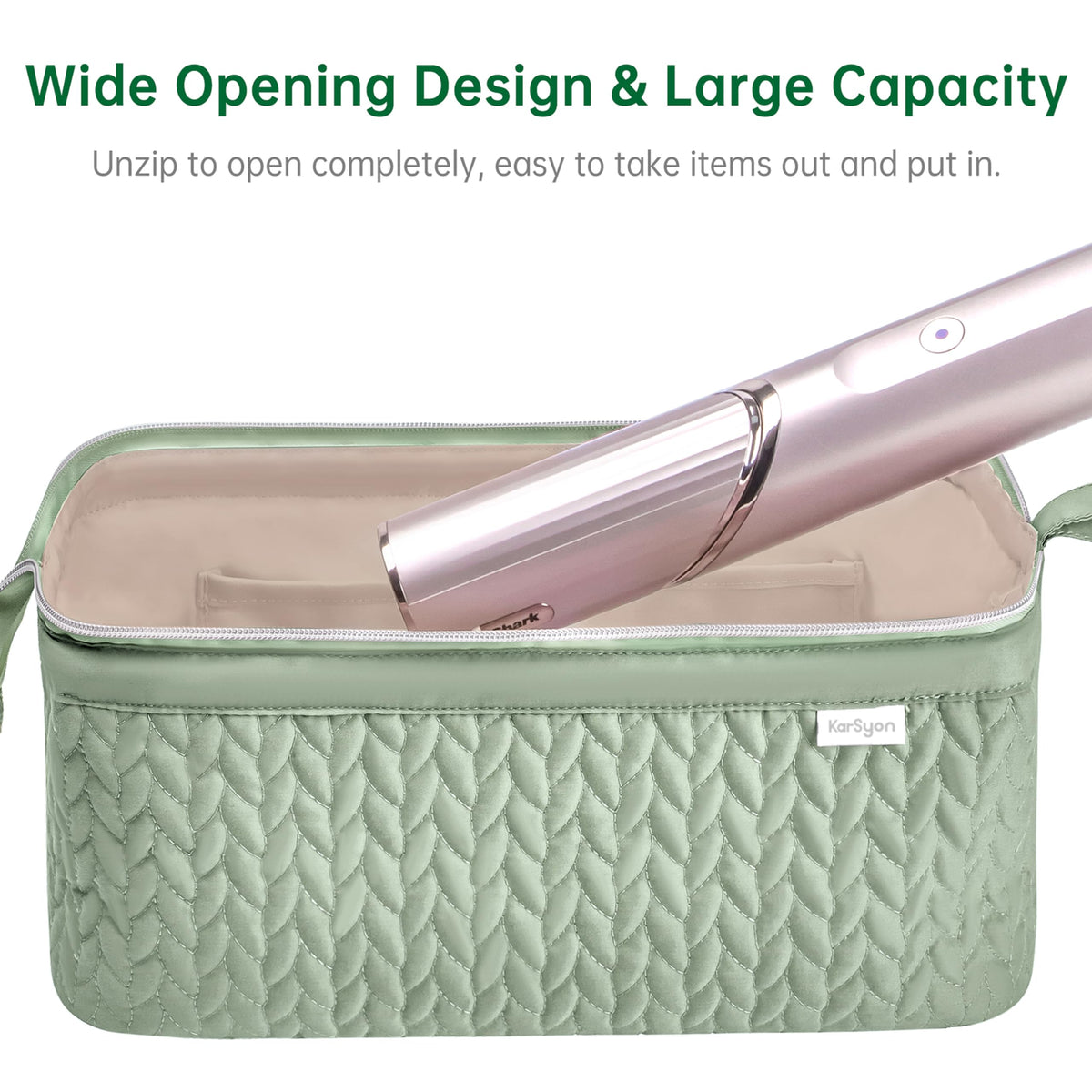 KarSyon Shark Flex Style Case compact travel size fits luggage.