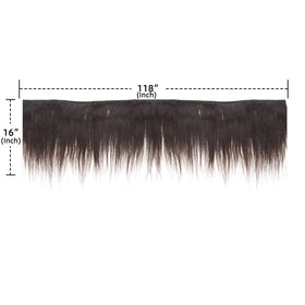 KARA Hair Fashionista Remy Yaky-Blue 16in packaging emphasizes two-pack convenience.