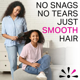 KareCo Premium Tangle Buster Brush travel case image for on-the-go detangling