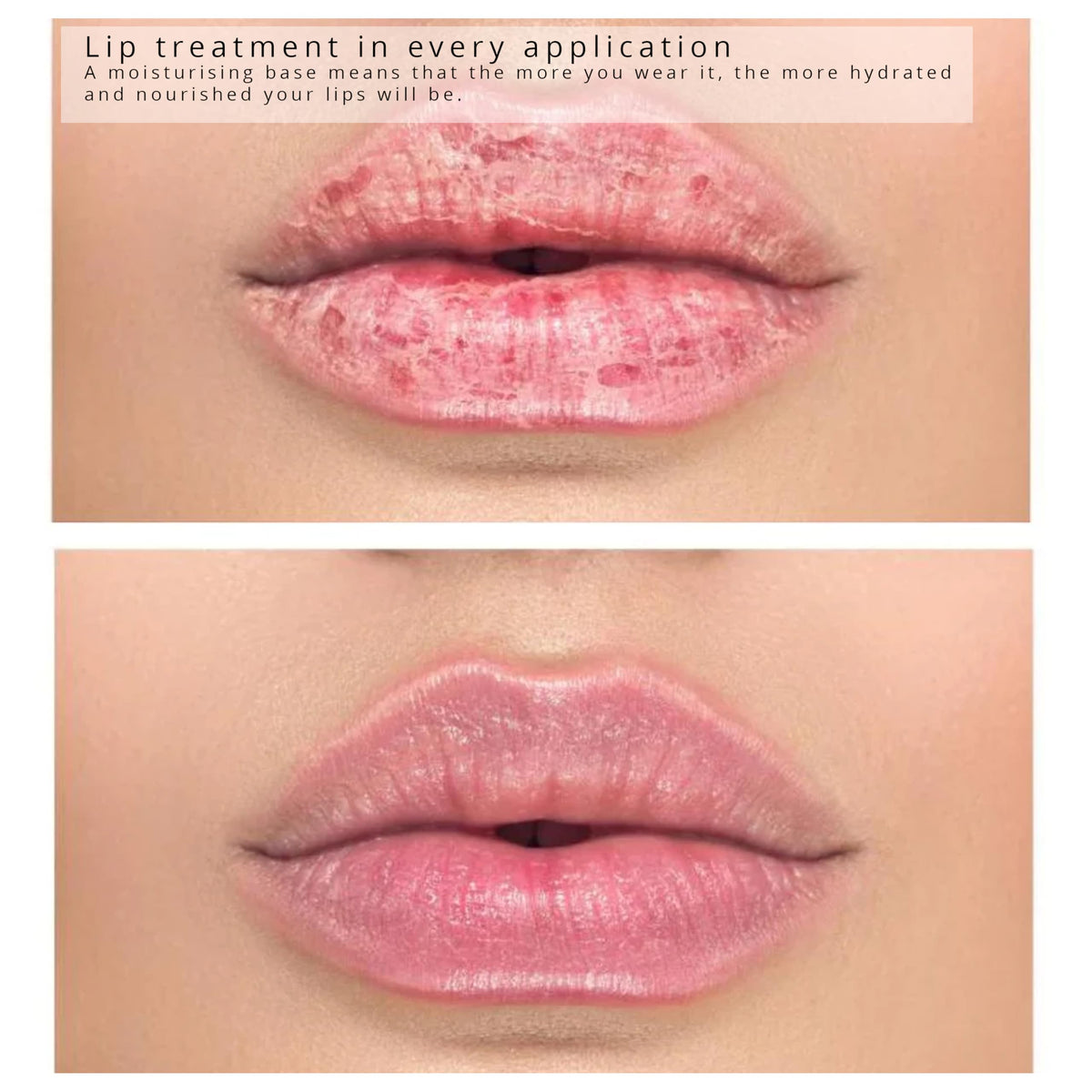 Karen Murrell Night Moves swatch on skin demonstrates adaptive pink tint