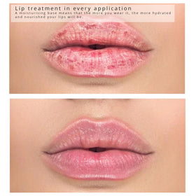 Karen Murrell Night Moves swatch on skin demonstrates adaptive pink tint