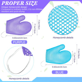 Karenhi two-color set blue and purple for versatile use.