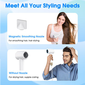 KARFUN travel case with hair dryer for organized packing and convenience.