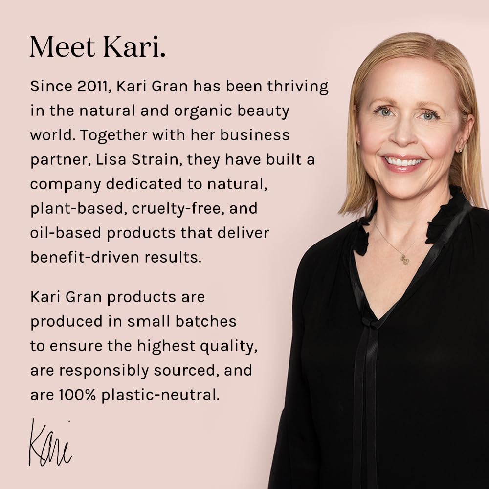 Kari Gran Lip Whip non-GMO formula without parabens for daily use.