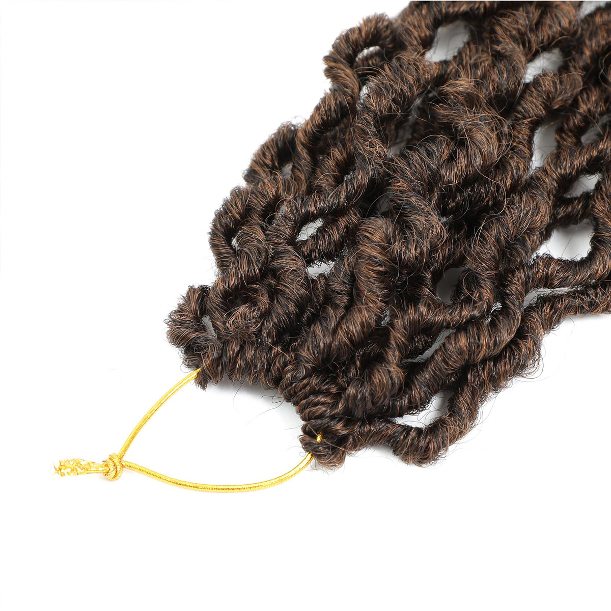 Karida Goddess Locs 12-inch crochet wear test full head application.