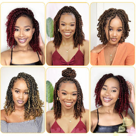 Karida Passion Twist crochet hair set, lightweight and comfortable for daily wear