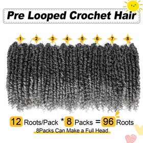 Karida Passion Twist hair close-up, soft fluffy fibers for natural movement
