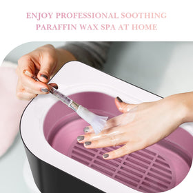 Karite hands dry-skin wax treatment for hydration after heat sessions