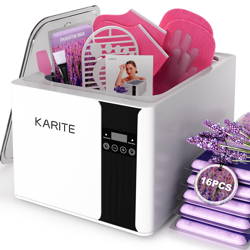 Karite paraffin wax bath with 9000 ml capacity for versatile spa sessions