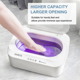 Karite paraffin machine handles hands, feet, and elbows in one soak