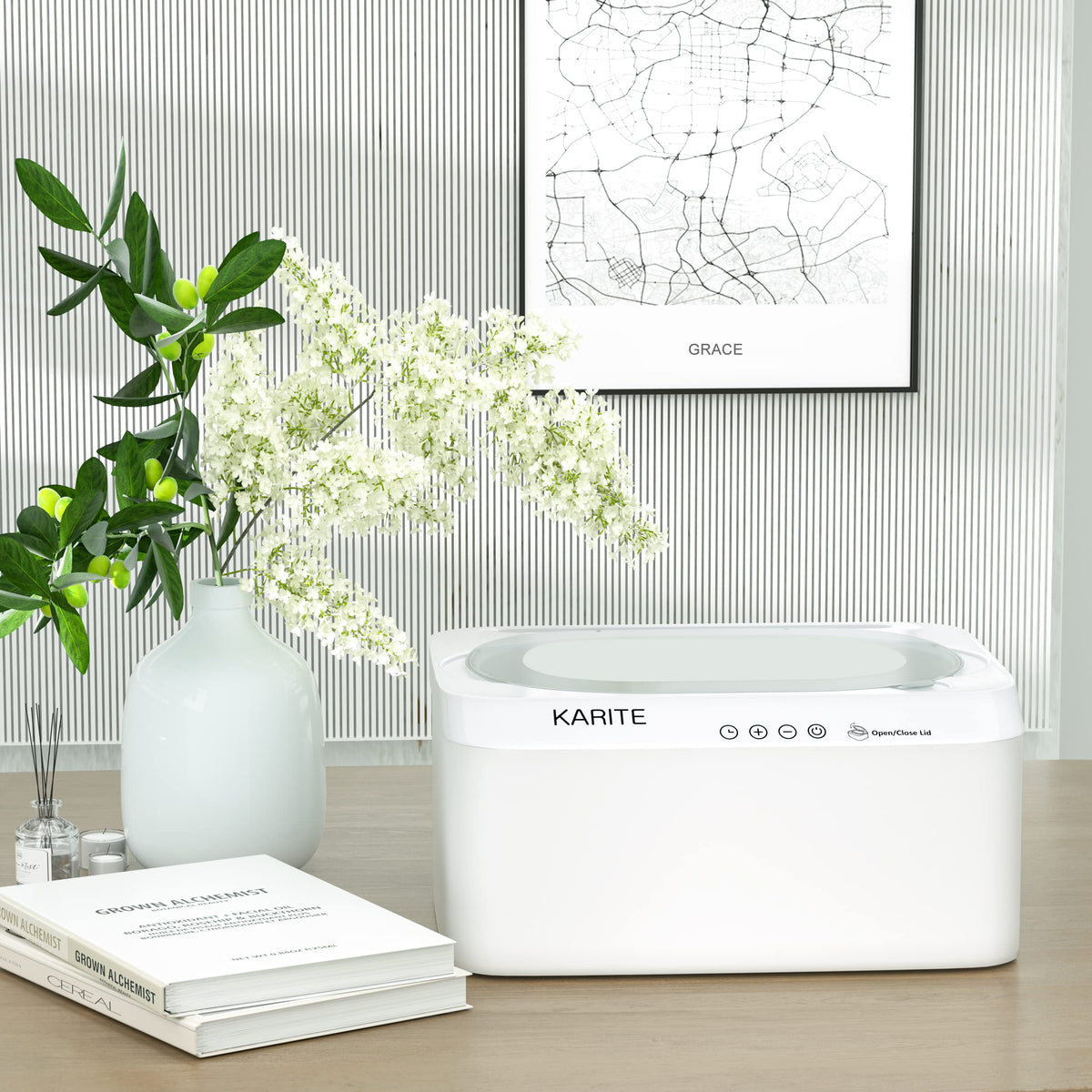 Karite paraffin wax offers three heating modes for flexibility