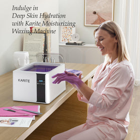 Karite paraffin wax bath endorsed for skin hydration by cosmetologists