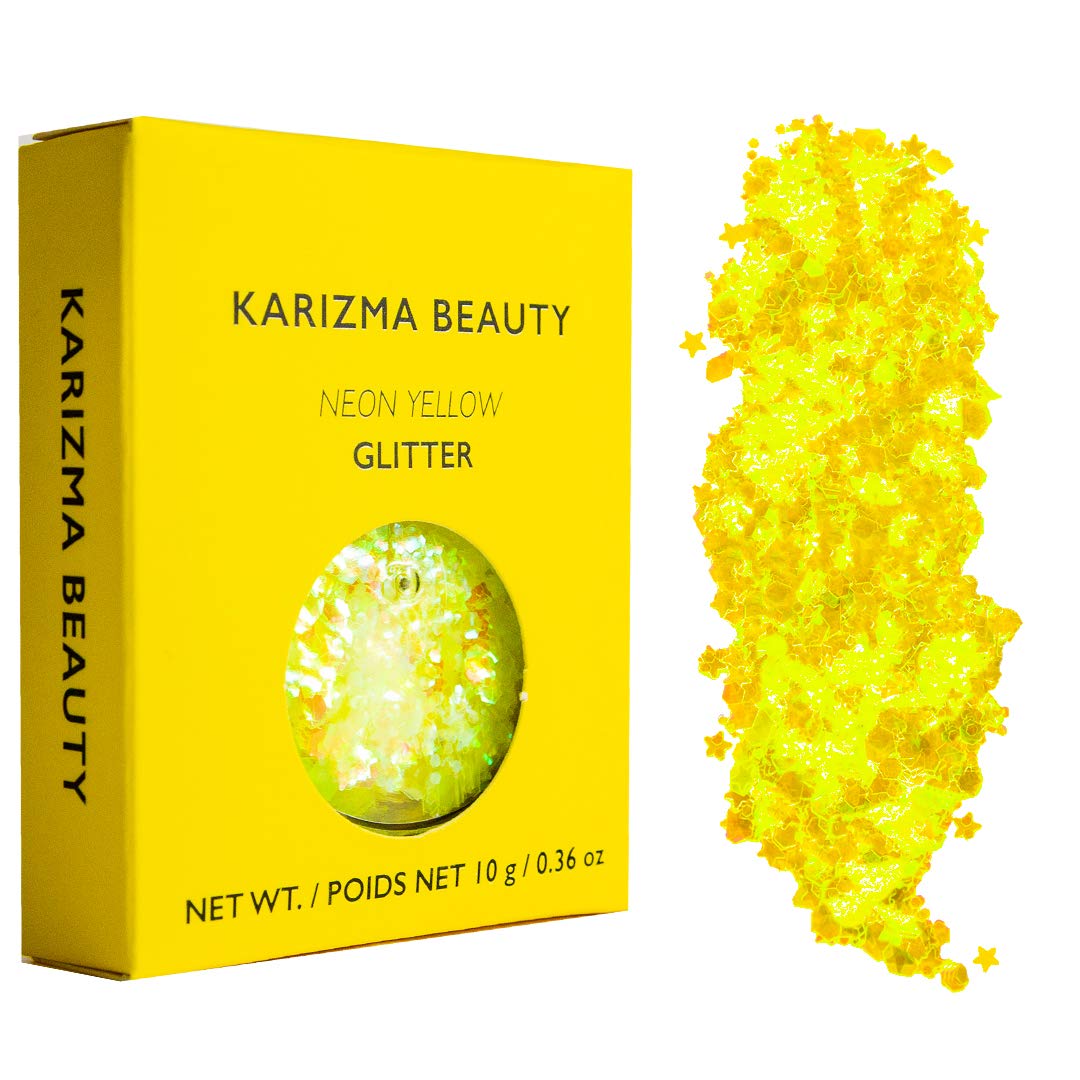 KARIZMA Neon Nights hologram sparkle dust for iridescent shimmer.