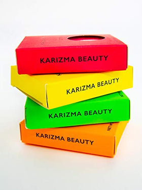 KARIZMA Neon Nights pink glitter pot for bold eye and hair accents.