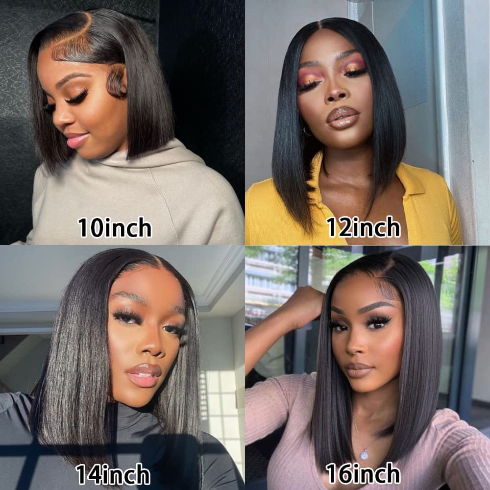 Karlami Bob Wig breathable lace front improves wear comfort