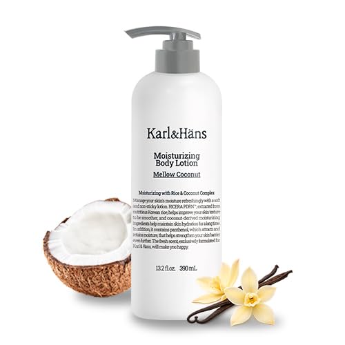 Karl&Häns Moisturizing Body Lotion bottle front showing deep hydration.