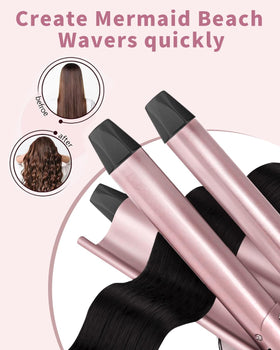 Karrong 0.75-inch barrel for medium curls and added texture.