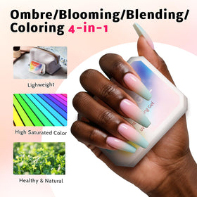 Karroy floral painting nail art for creative DIY designs.