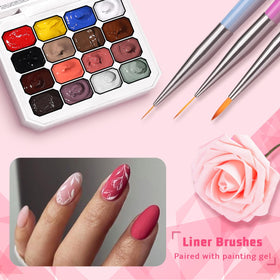 Karroy gradient swatches show vivid color blends for design planning.