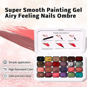 Karroy nine nail art techniques palette for diverse designs