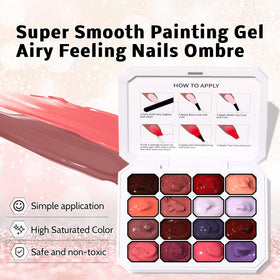 Karroy pigmented gel colors offering vibrant DIY nail art
