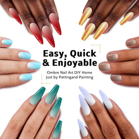 Karroy solid gel colors offer vibrant pigmentation for crisp coverage.