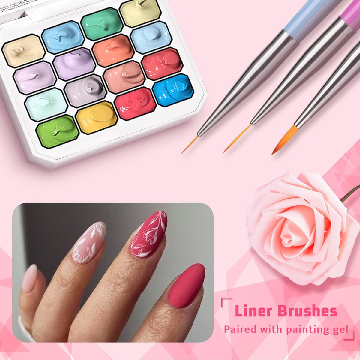 Karroy UV/LED cure compatibility ensures fast, durable nail polish results.