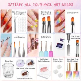 Karroy UV/LED lamp curing note for durable gel nails.