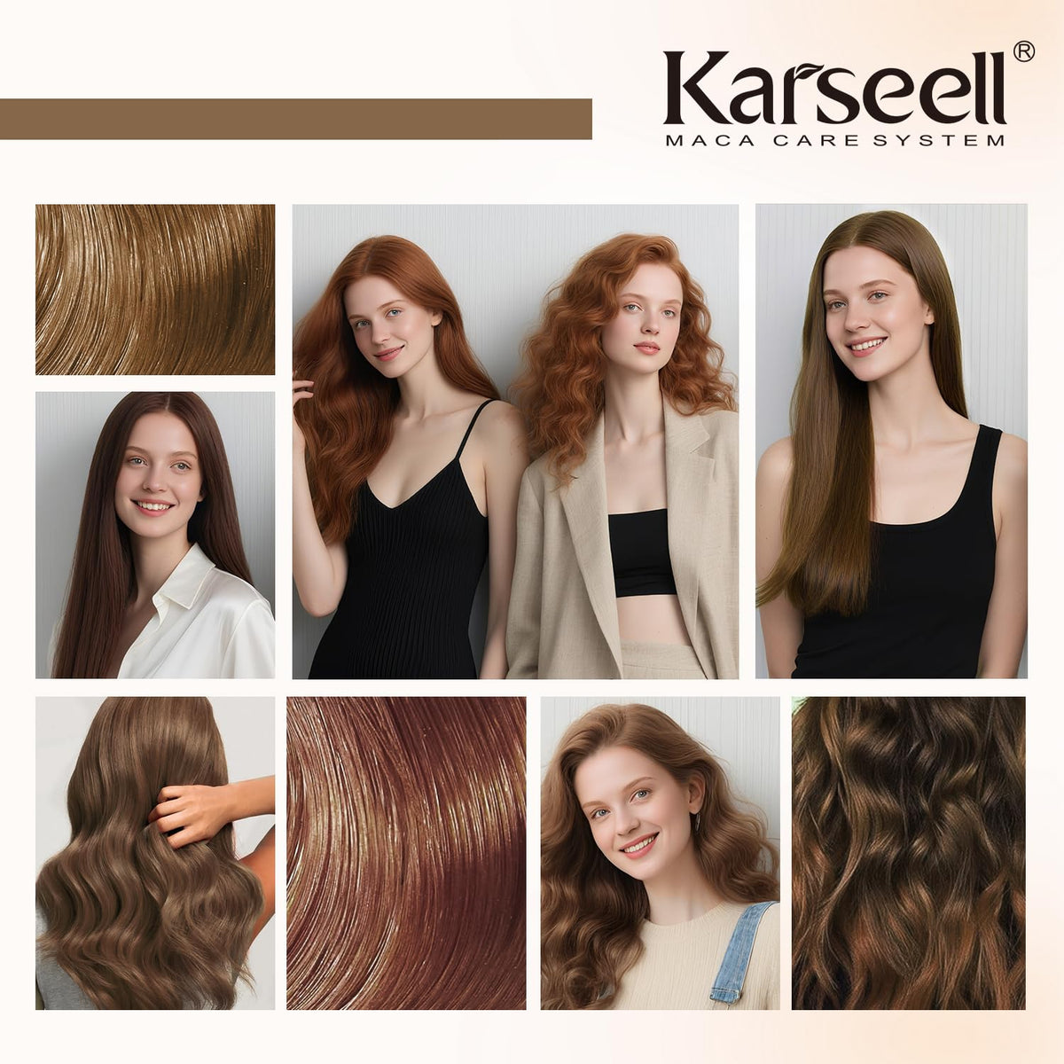 Salon-like finish vibe from using Karseell color depositing conditioner