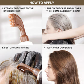 Karseell easy at-home application saves time with simple wait-and-rinse steps.