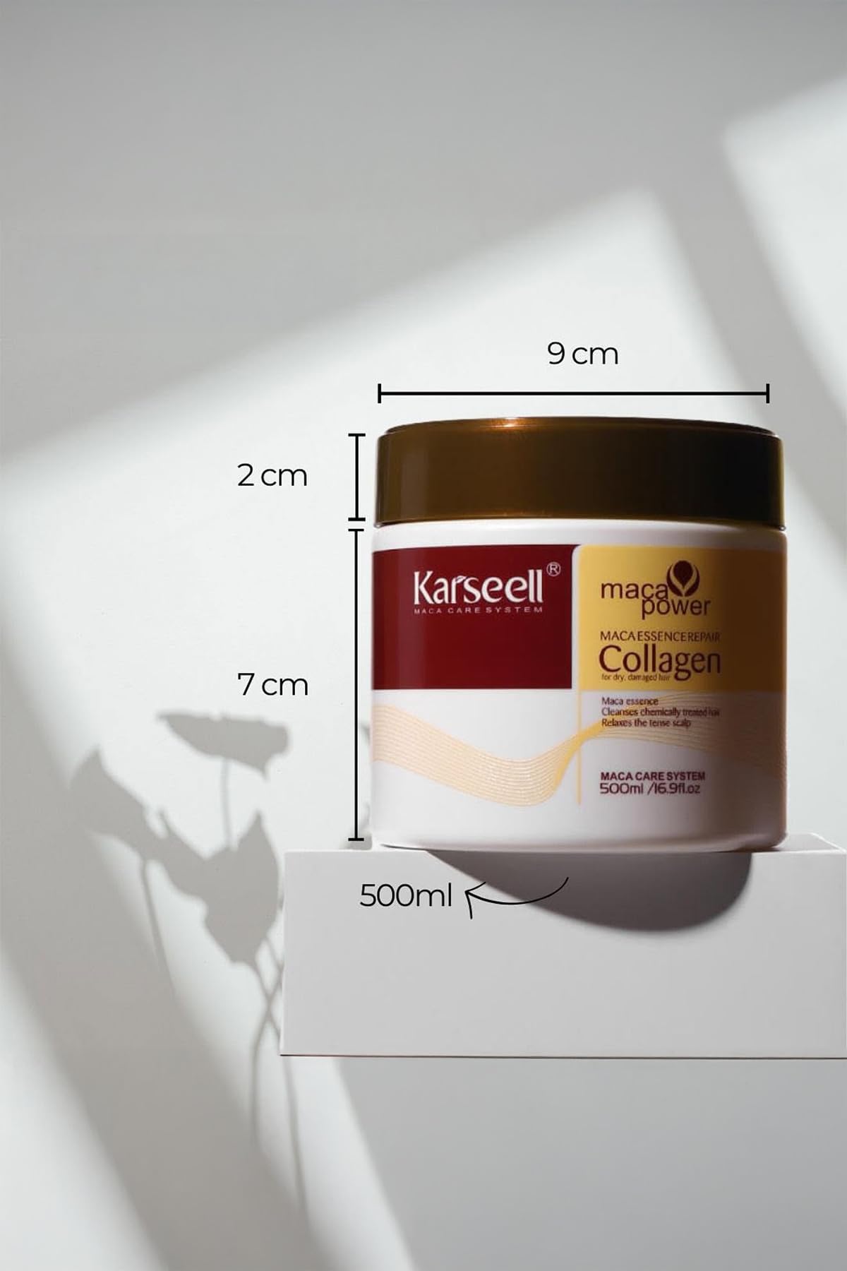 Karseell Hair Mask texture shows smooth application for nourishment.