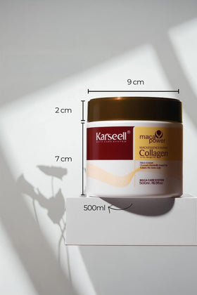 Karseell Hair Mask texture shows smooth application for nourishment.