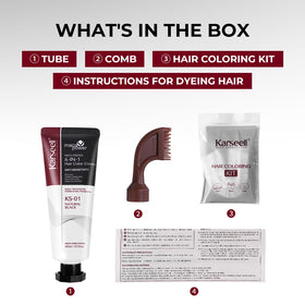 Karseell post-color care helps maintain softness and shine.