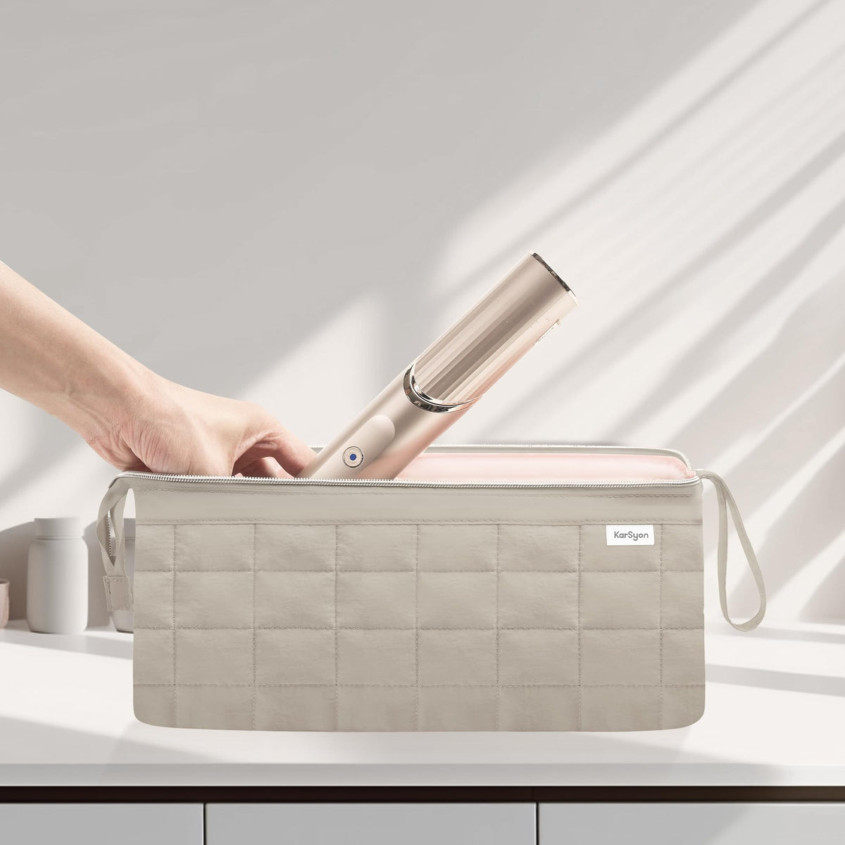 KarSyon anti-scratch travel case shields gear from dust and water