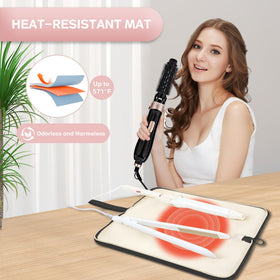 KarSyon storage compartment keeps irons organized and within easy reach.