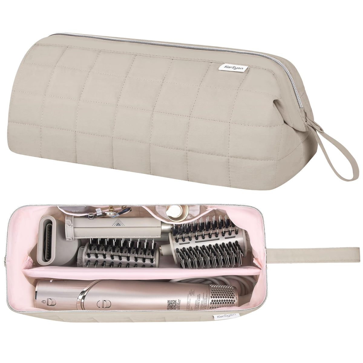 KarSyon Shark Flex Style travel case for on the go hair tool organization