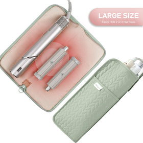 KarSyon heat resistant mat and pouch for safe hot tool storage