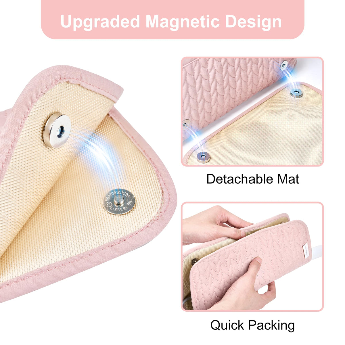 KarSyon interior padded with center divider protects tools during travel
