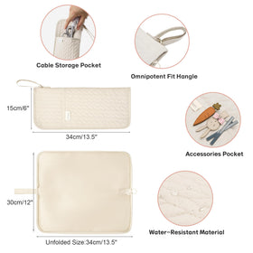 KarSyon peach-skin durable polyester provides soft, protective covering