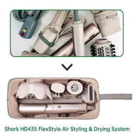 KarSyon Shark Flex Style Case Camel wall-hanging loop saves space during storage