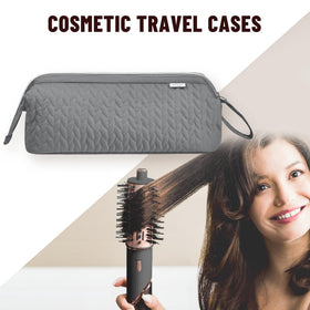 KarSyon compact travel storage fits in luggage for salon-ready setups.