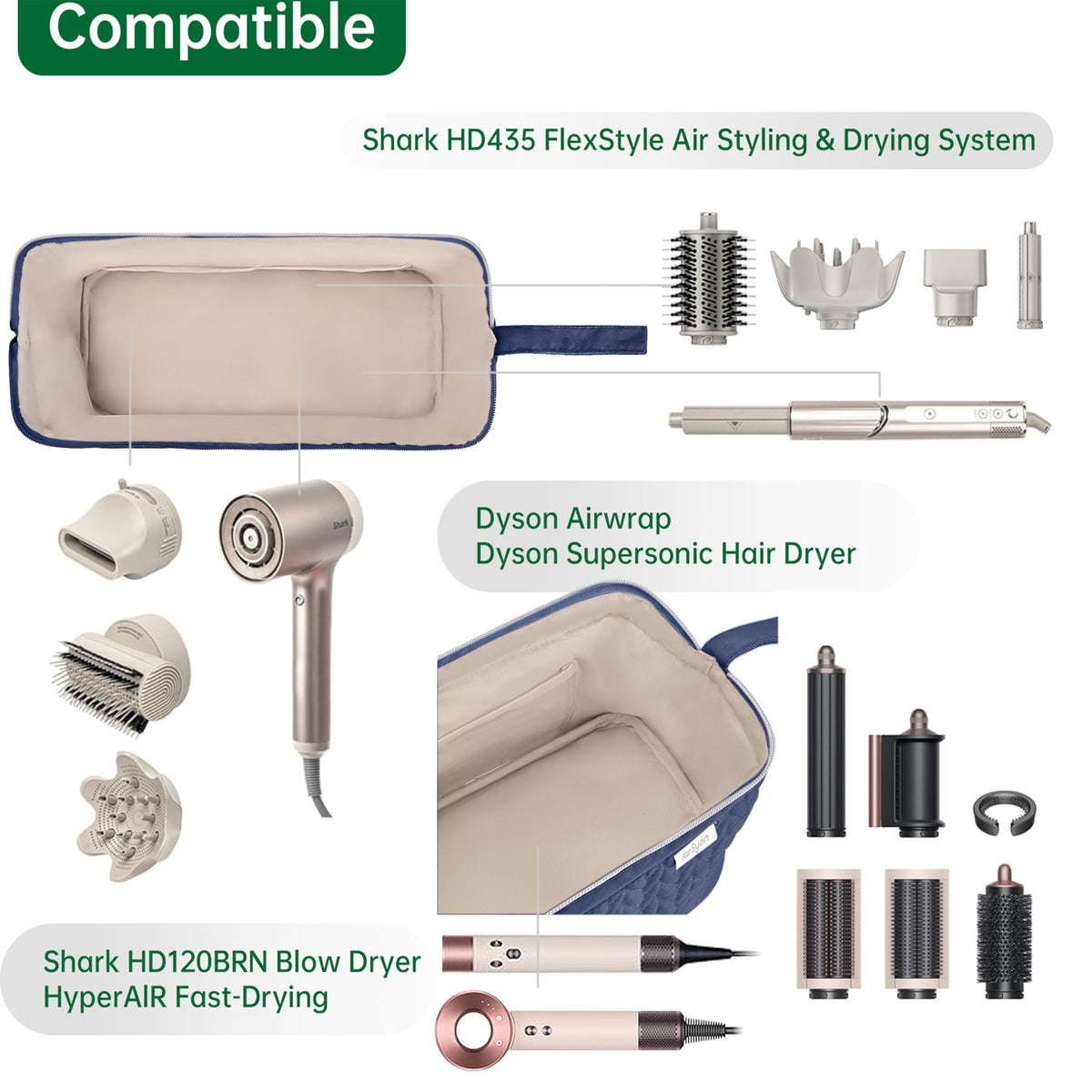 KarSyon case surface is waterproof and dustproof to safeguard contents.