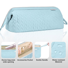 KarSyon Shark Flex Style Case light blue travel compatibility supports home and trips.
