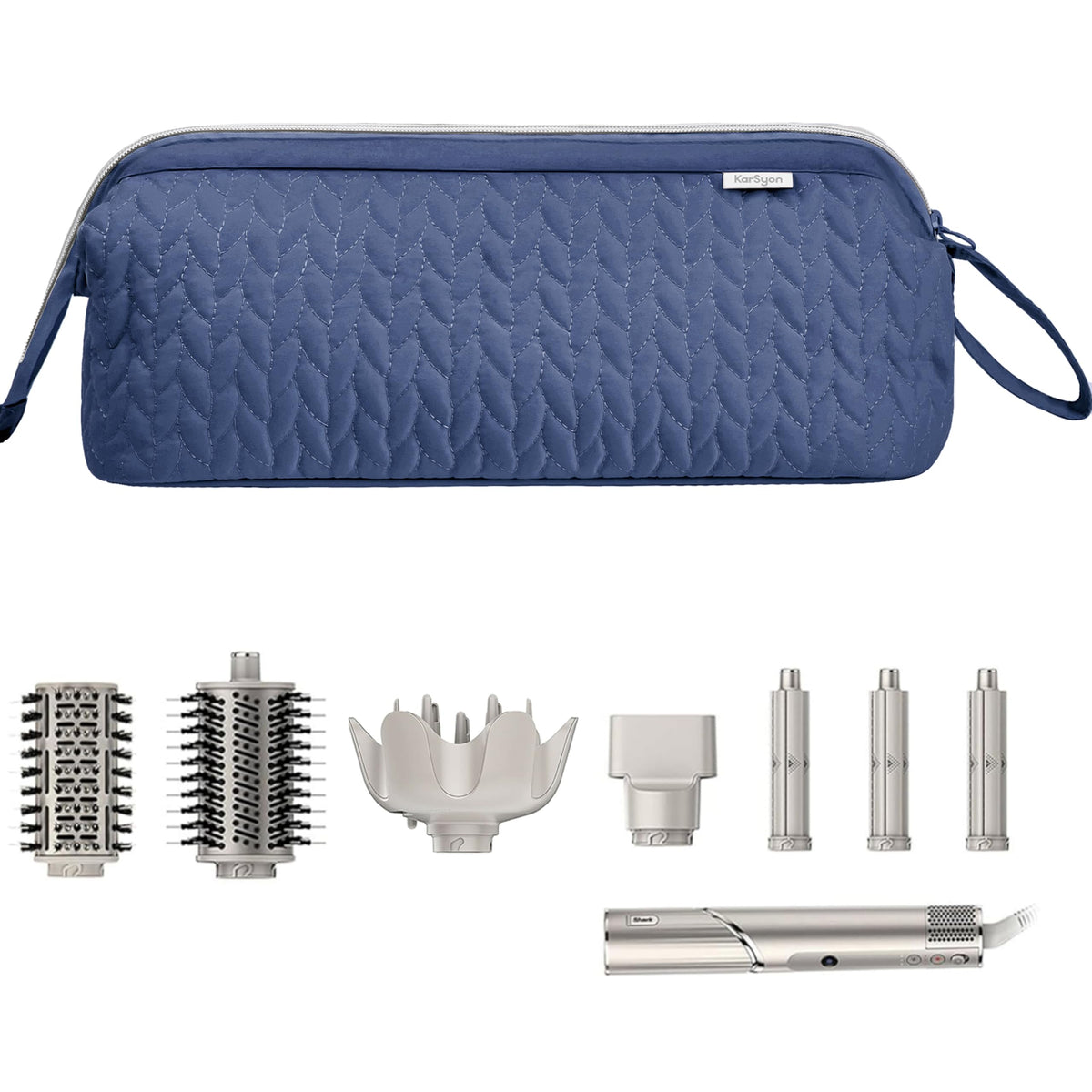 KarSyon Peach-skin material with padding protects tools during travel.